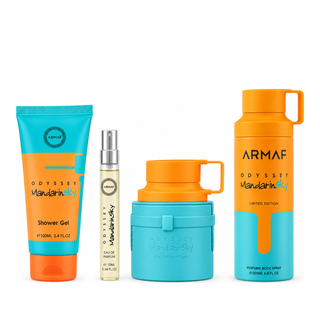 ARMAF SET ODYSSEY MANDARIN 4PC M EDP 3.4OZ