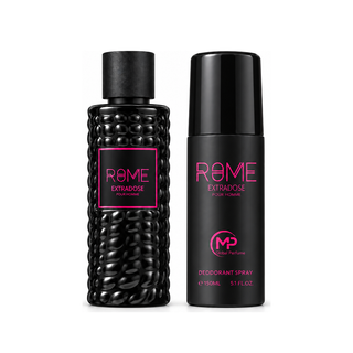 2 PIECE SET ROME EXTRADOSE MEN EDP - 3.4OZ + 5.0 OZ Deo BY BHARARA