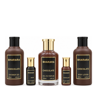 Bharara Chocolate Luxury Gift Set 5 PC 3.4 Oz