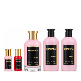 Bharara ROSE Luxury Gift Set 5 PC 3.4 Oz