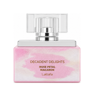 DECADENT DELIGHTS ROSE PETAL MACARON WOMEN EDP - 50ML 1.7OZ BY LATTAFA