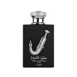 ISHQ AL SHUYUKH SILVER MEN EDP- 100 ML (3.4 oz) By Lattafa