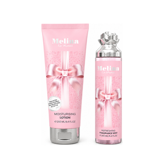 MELINA FRAGRANCE MIST + LOTION GIFT SET 2 IN 1 - 100ML (3.40z) BY EMPER
