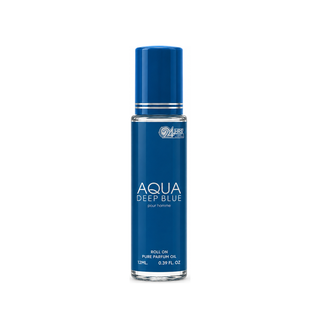 1 PIECE AQUA DEEP BLUE MEN 12Ml Roll On Body Oil