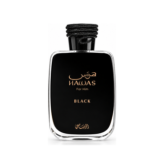 HAWAS BLACK MEN EDP - 100ML (3.40z) BY RASASI
